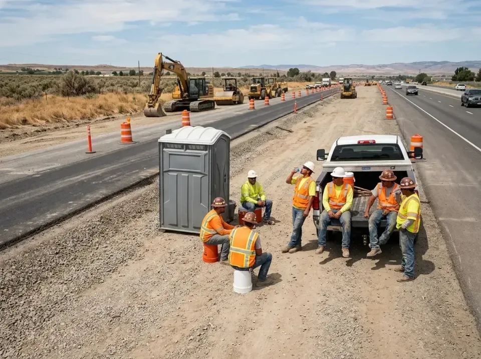 highway-road-construction-crew-007 — frequently asked questions, Porta Potty and Restroom Rentals in Vincennes, IN